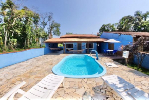 Casa em condomínio de frente à Praia Mococa Caraguatatuba